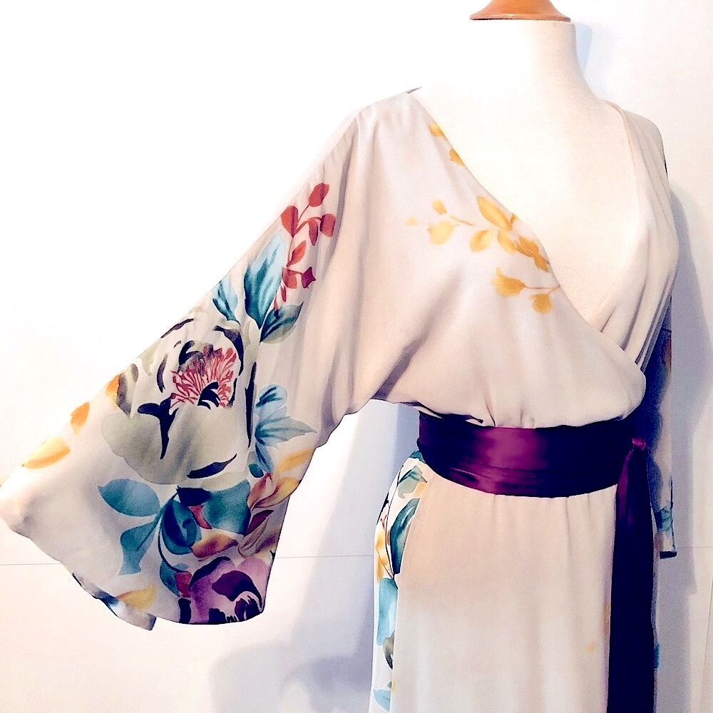 Kimono Wrap Dress -Patterson J. Kincaid